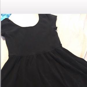 Casual little black dress